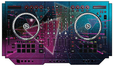 Numark NS 7 II Skin 80s Synth